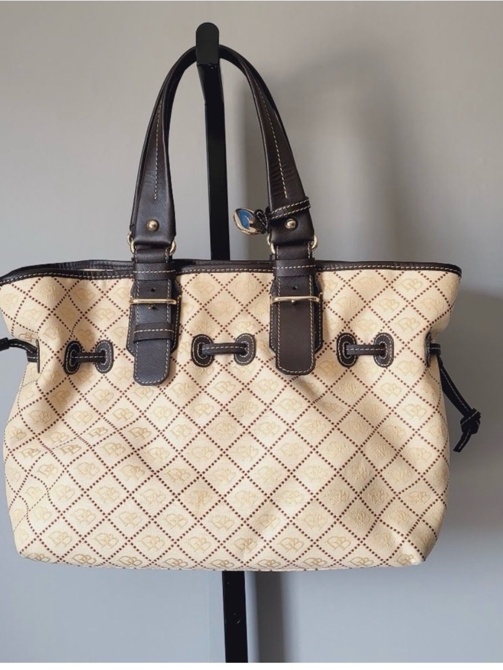 Dooney and Bourke Quilt Medium Chiara Bag